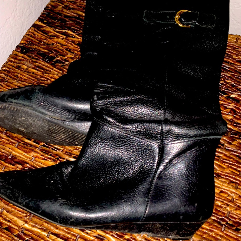 Black boots